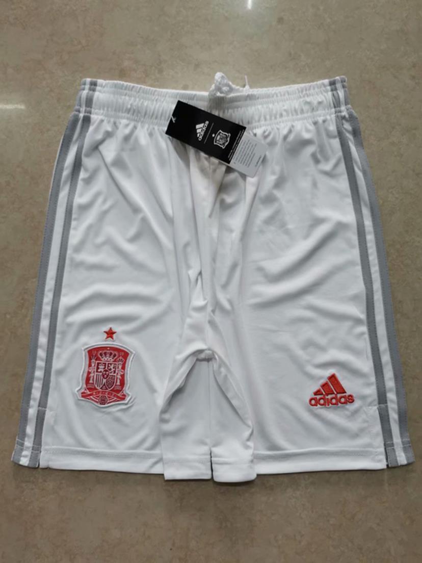 AAA Quality Spain 2020 European Cup Away Soccer Shorts
